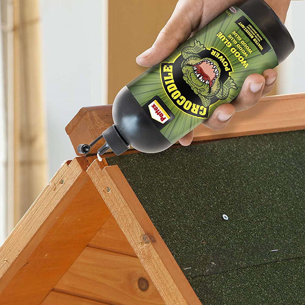 Crocodile Power Colla Vinilica Idroresistente per Legno PATTEX 225 gr
